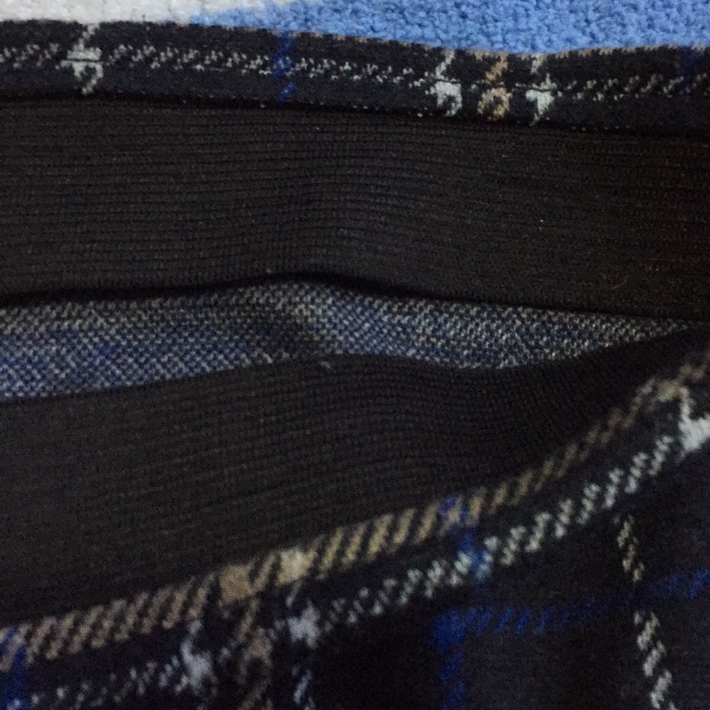 Zara Trafaluc plaid Stretch Mini Sz S - Picture 3 of 7